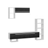 TV Unit Mega - White, Royal Marble White
Black