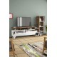 TV Unit Tower - White, Walnut White
Walnut TV Unit Tower - White, Walnut White
Walnut