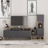 TV Unit Tower - Ciragan, Anthracite Walnut
Anthracite