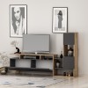 TV Unit Tower - Ciragan, Anthracite Walnut
Anthracite
