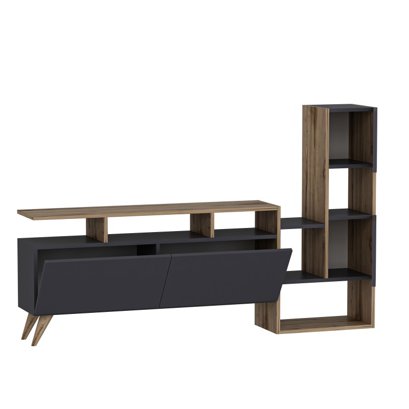 TV Unit Tower - Ciragan, Anthracite Walnut
Anthracite