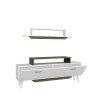 TV Unit Harmony - White, Walnut White
Walnut
