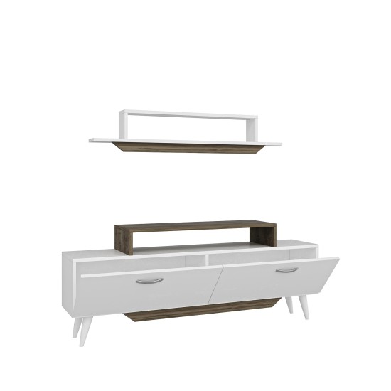 TV Unit Harmony - White, Walnut White
Walnut TV Unit Harmony - White, Walnut White
Walnut
