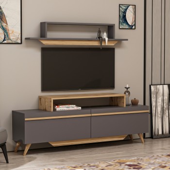 TV Unit Harmony - Ciragan, Anthracite Walnut
Anthracite