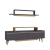 TV Unit Harmony - Ciragan, Anthracite Walnut
Anthracite