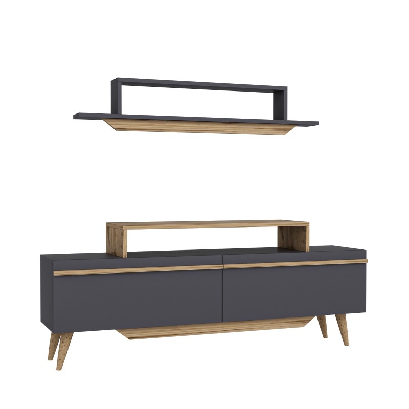TV Unit Harmony - Ciragan, Anthracite Walnut
Anthracite