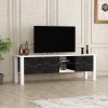 TV Stand Rose - Marble White
Black