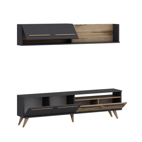 TV Unit Mono - Ciragan, Anthracite Walnut
Anthracite