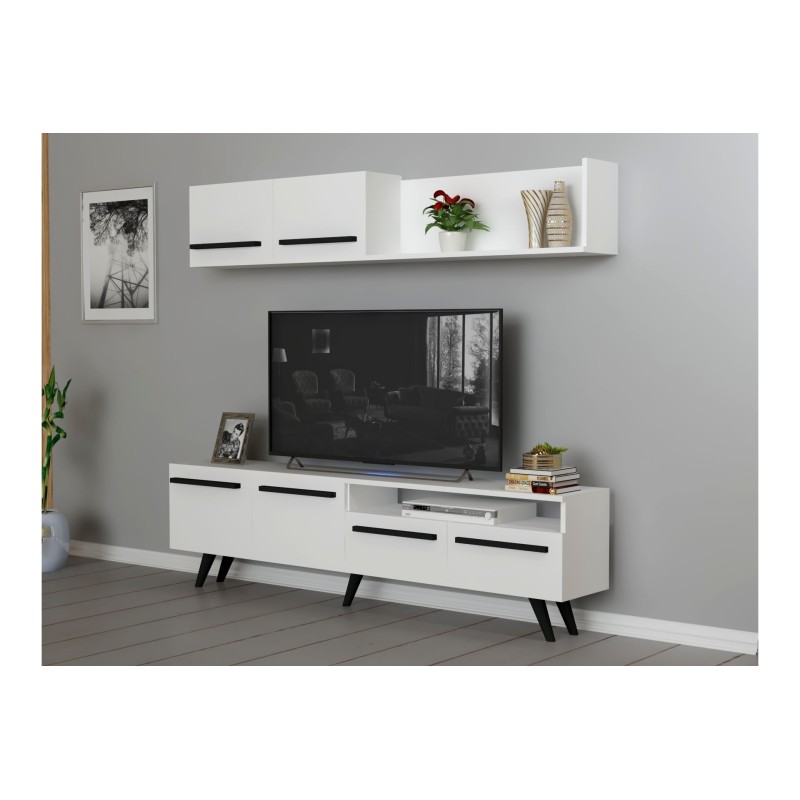 TV Unit Mono - White White