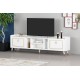 TV Stand Rudy v2 - White, Gold White
Gold