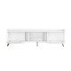 TV Stand Rudy v2 - White, Gold White
Gold