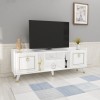 TV Unit Ruby - White White
Gold