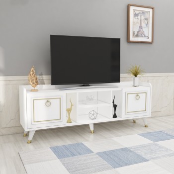 TV Unit Ruby - White White
Gold