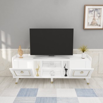 TV Unit Ruby - White White
Gold
