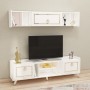 TV Unit Alya - White, Gold White
Gold