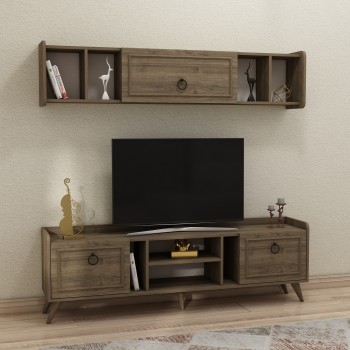 TV Unit Alya - Walnut Walnut