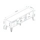 TV Stand Aris - White White TV Stand Aris - White White