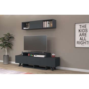 TV Unit Alwin Unit - Anthracite Anthracite
