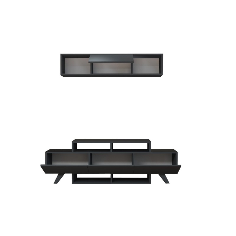 TV Unit Alwin Unit - Anthracite Anthracite