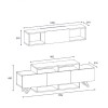 TV Unit Alwin Unit - Anthracite Anthracite
