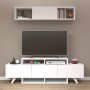 TV Unit Alwin Unit - White White