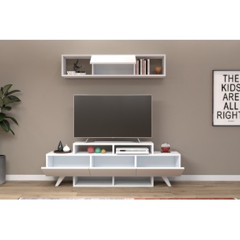 TV Unit Alwin Unit - White White