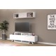 TV Unit Alwin Unit - White White TV Unit Alwin Unit - White White