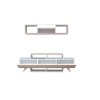 TV Unit Alwin Unit - White White