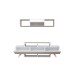 TV Unit Alwin Unit - White White TV Unit Alwin Unit - White White