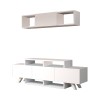 TV Unit Alwin Unit - White White