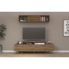 TV Unit Alwin Unit - Walnut Walnut