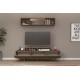 TV Unit Alwin Unit - Walnut Walnut TV Unit Alwin Unit - Walnut Walnut