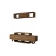 TV Unit Alwin Unit - Walnut Walnut TV Unit Alwin Unit - Walnut Walnut