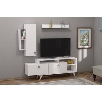 TV Unit Clara - White White