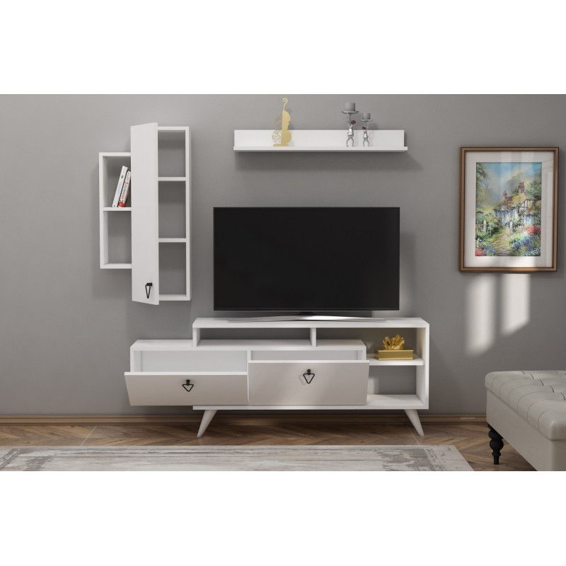 TV Unit Clara - White White