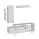 TV Unit Clara - White White TV Unit Clara - White White