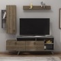 TV Unit Clara - Walnut, Anthracite Walnut
Anthracite