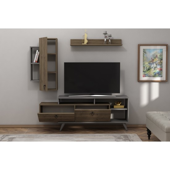 TV Unit Clara - Walnut, Anthracite Walnut
Anthracite TV Unit Clara - Walnut, Anthracite Walnut
Anthracite