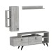TV Unit Clara - Grey Grey TV Unit Clara - Grey Grey