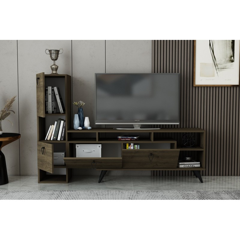 TV Unit Emmy - Walnut Walnut