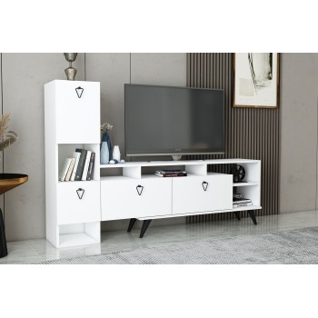 TV Unit Emmy - White White