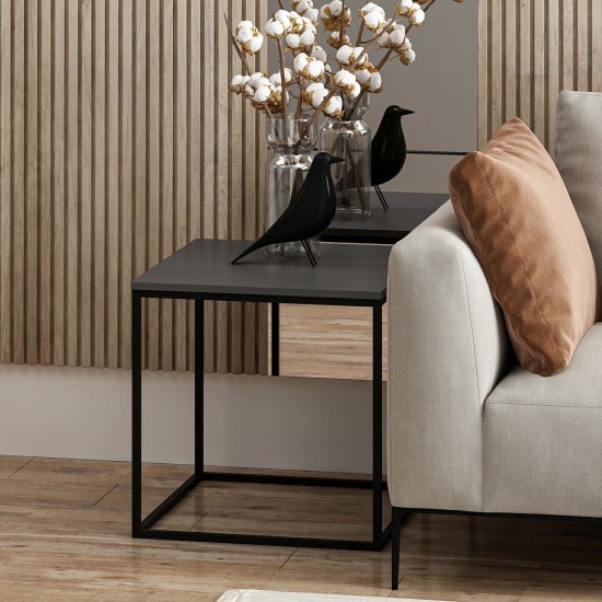 Coffee Table Basak - Anthracite Anthracite