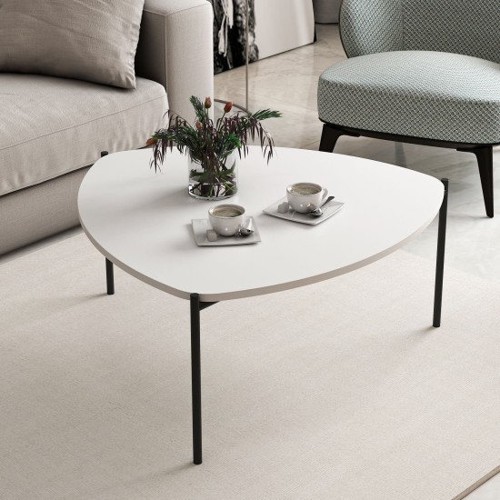 Coffee Table Lenny - White White