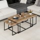 Nesting Table (3 Pieces) Levada - Walnut Walnut