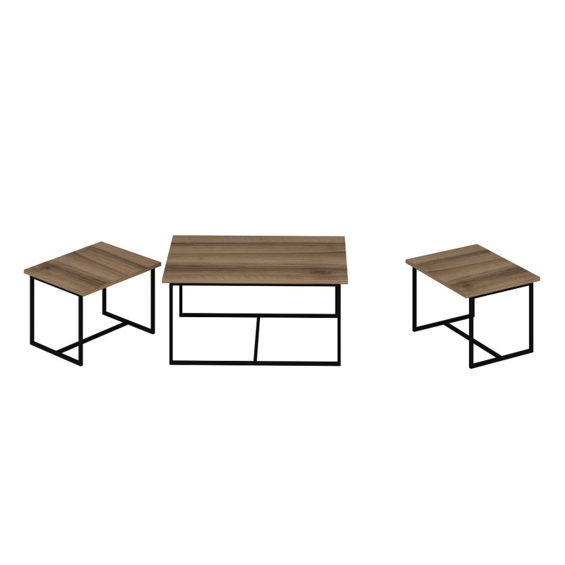 Nesting Table (3 Pieces) Levada - Walnut Walnut