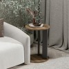 Side Table Ema - Walnut, Anthracite Walnut
Anthracite