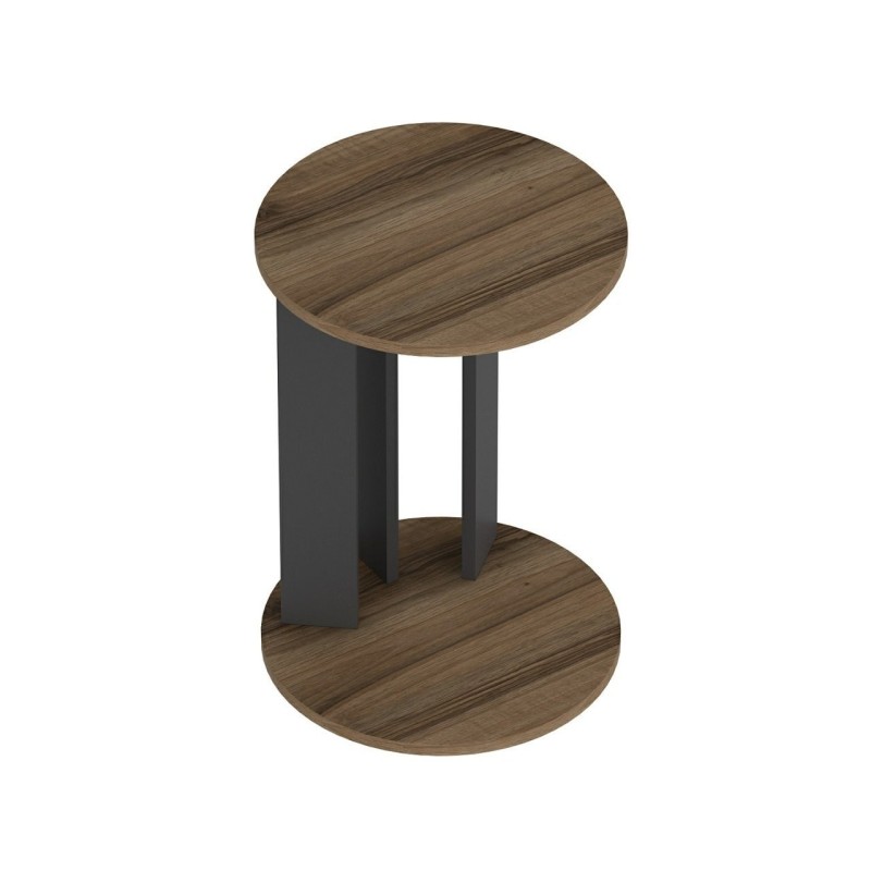 Side Table Ema - Walnut, Anthracite Walnut
Anthracite