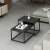 Hanah Home Nesting Table (2 Pieces) Leka - Black Black
