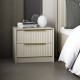 Nightstand Kale Luxe - 7938 Stone Hanah Home Nightstand Kale Luxe - 7938 Stone