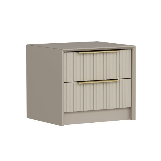 Nightstand Kale Luxe - 7938 Stone Hanah Home Nightstand Kale Luxe - 7938 Stone